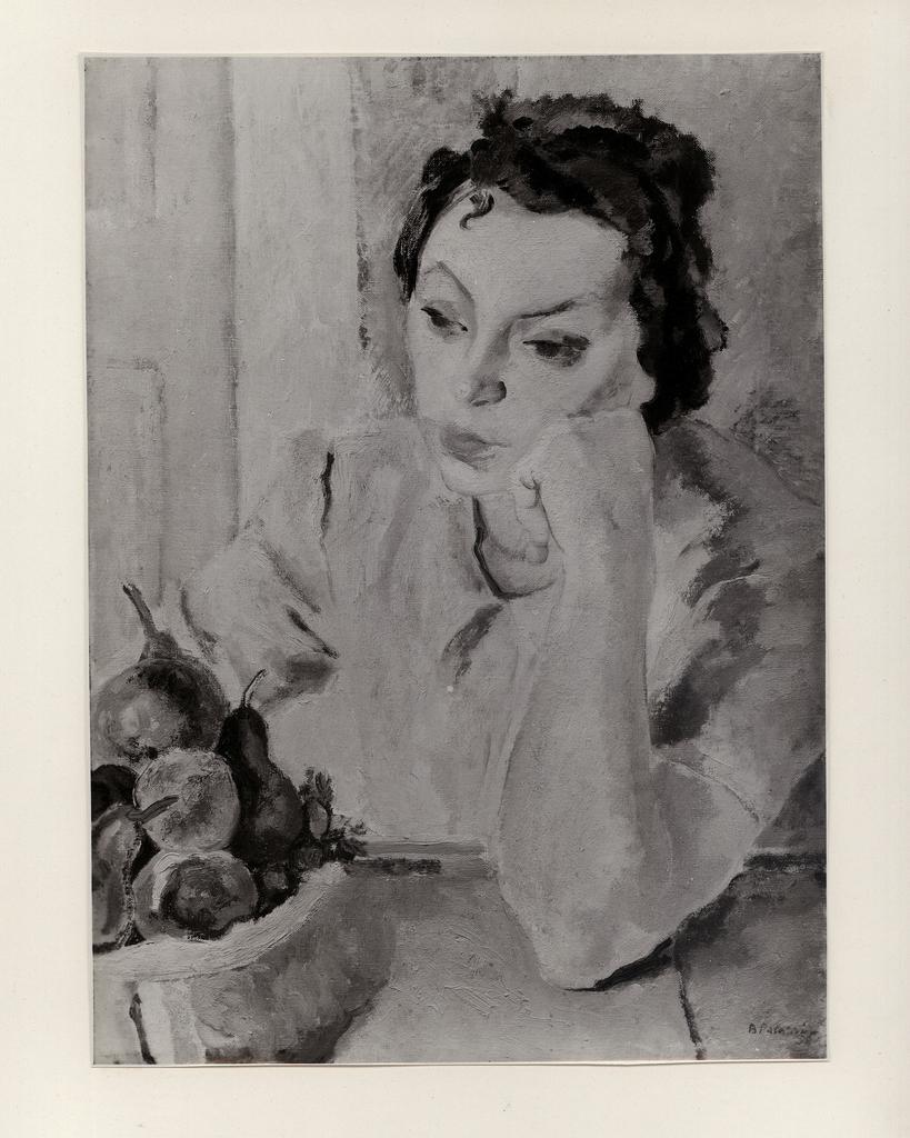Perotti, Mario , Palazzi, Bernardino - sec. XX - Ritratto di mia sorella , fronte