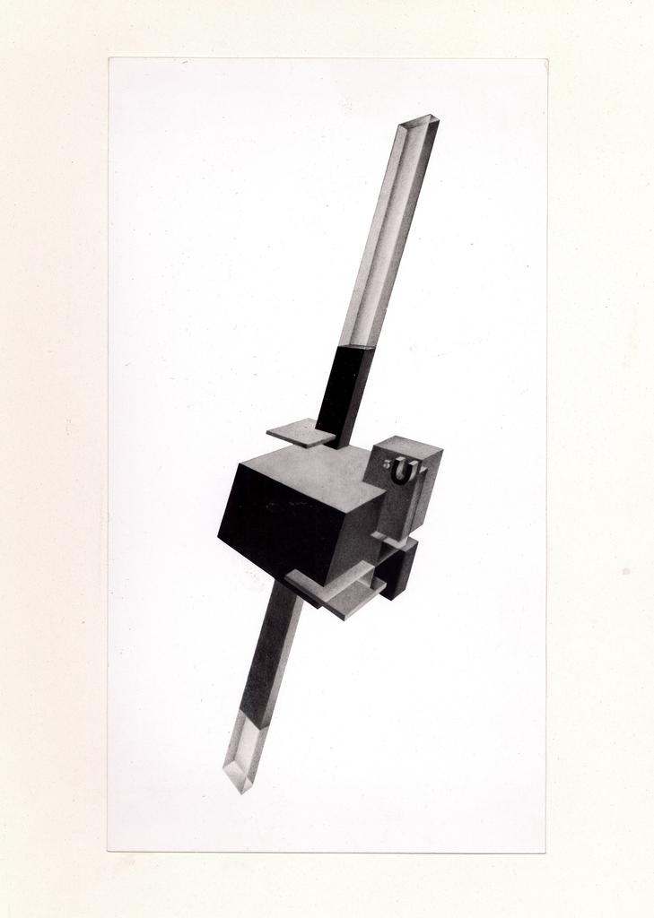 Anonimo , Pannaggi, Ivo - sec. XX - Architectonic function "3U" , fronte