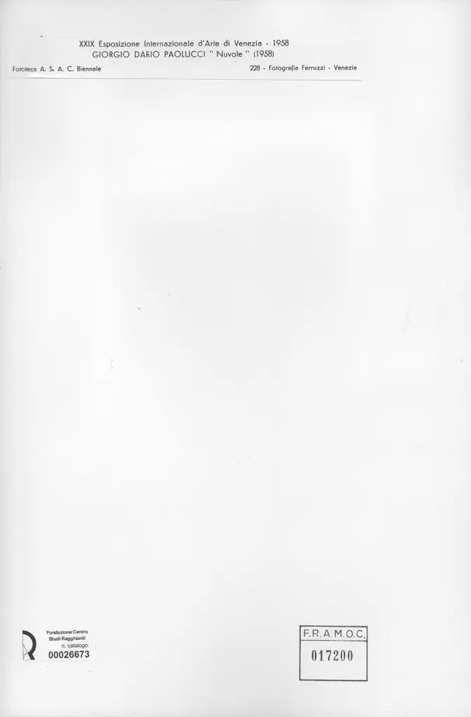 Fotografia Ferruzzi , retro