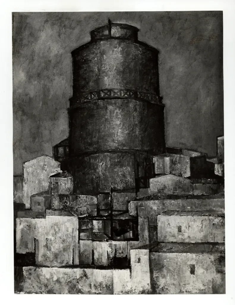 Anonimo , Papasogli, Leonardo - sec. XX - Gazometro