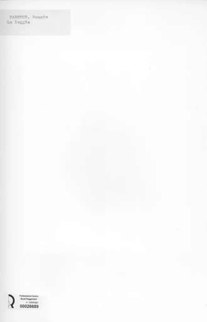 Anonimo, Anonimo , retro