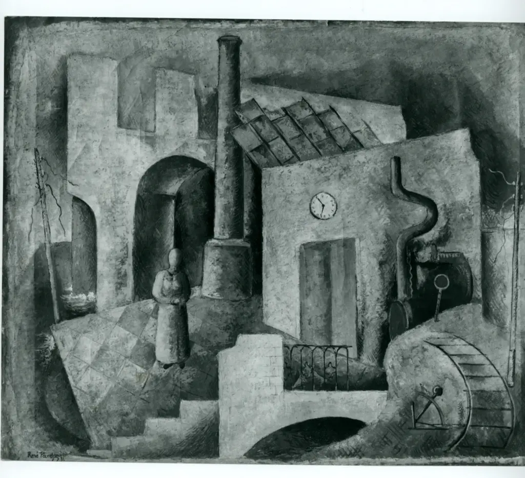 Anonimo , Paresce, Renato - sec. XX - L'orologio , fronte