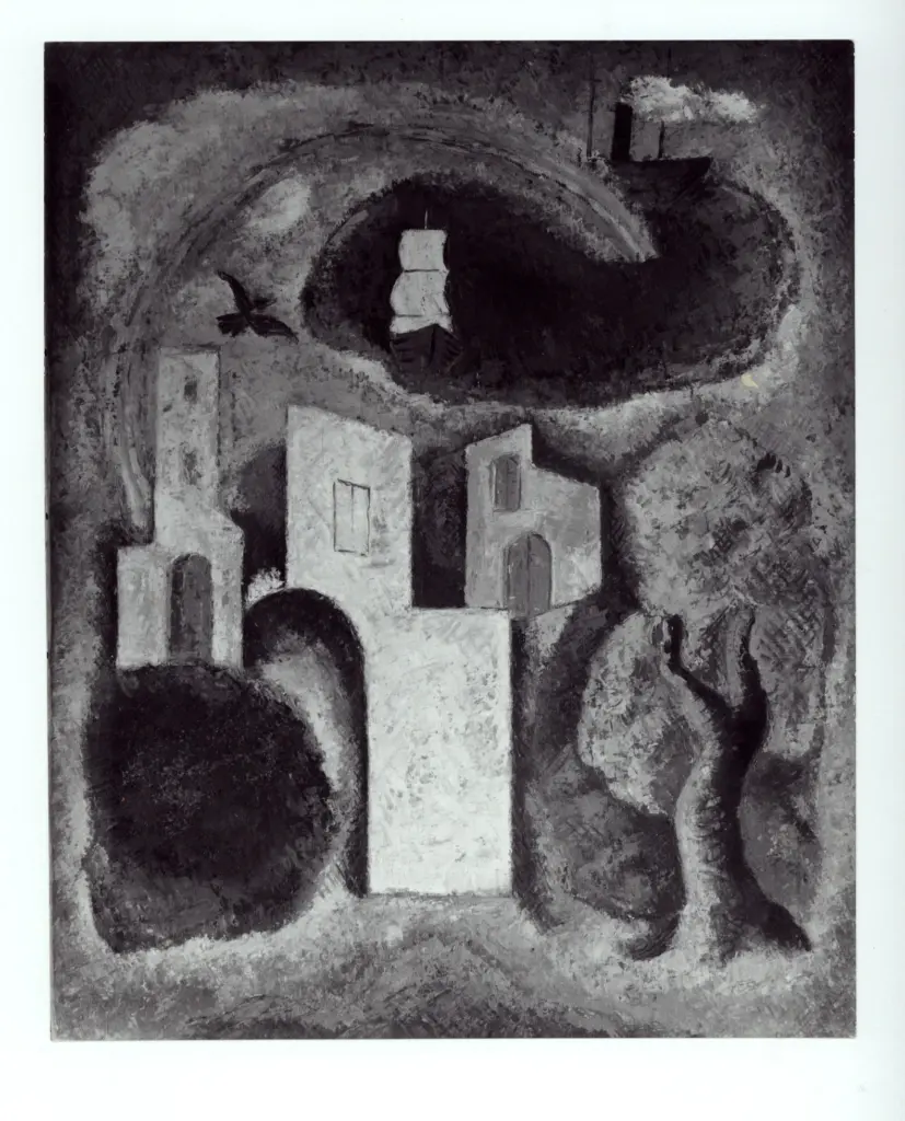 Anonimo , Paresce, Renato - sec. XX - Arcobaleno , fronte