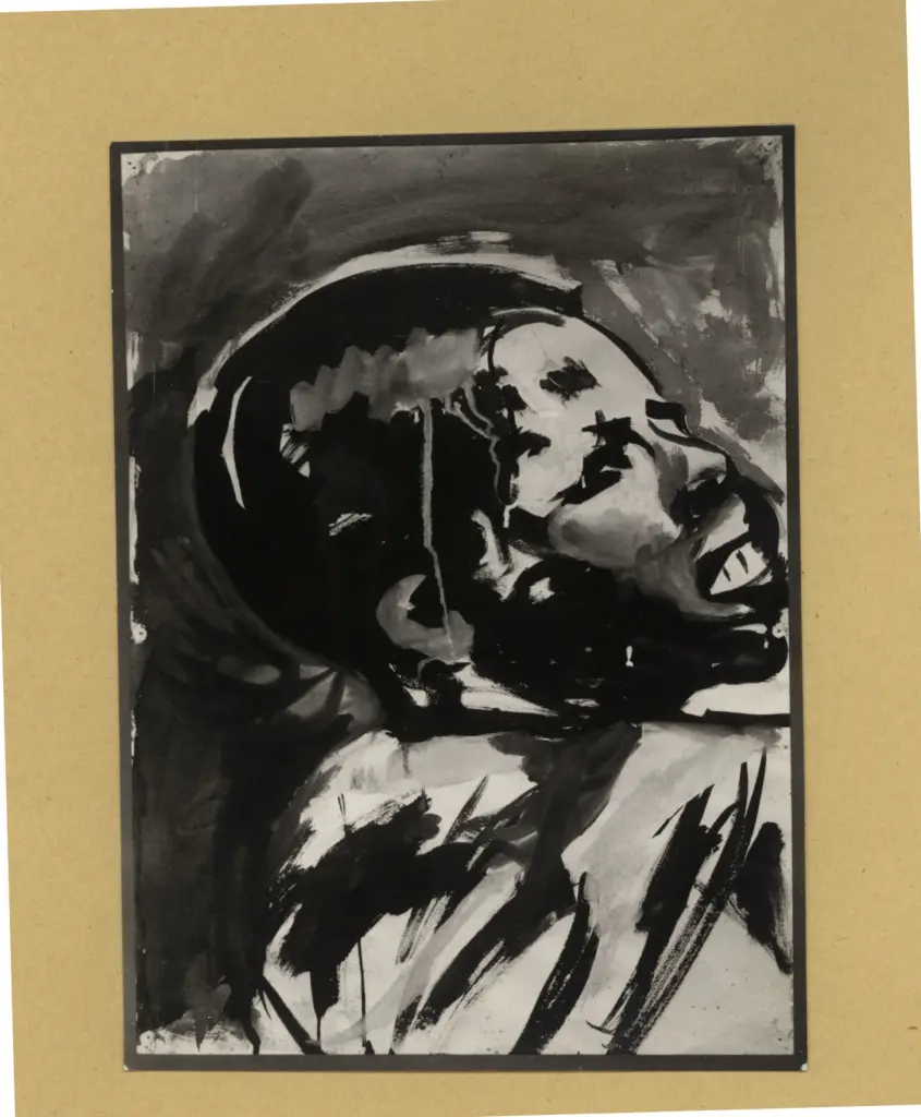 Anonimo , Pasquini, Armando; Pasquini, Sauro - sec. XX - Testa di donna , fronte