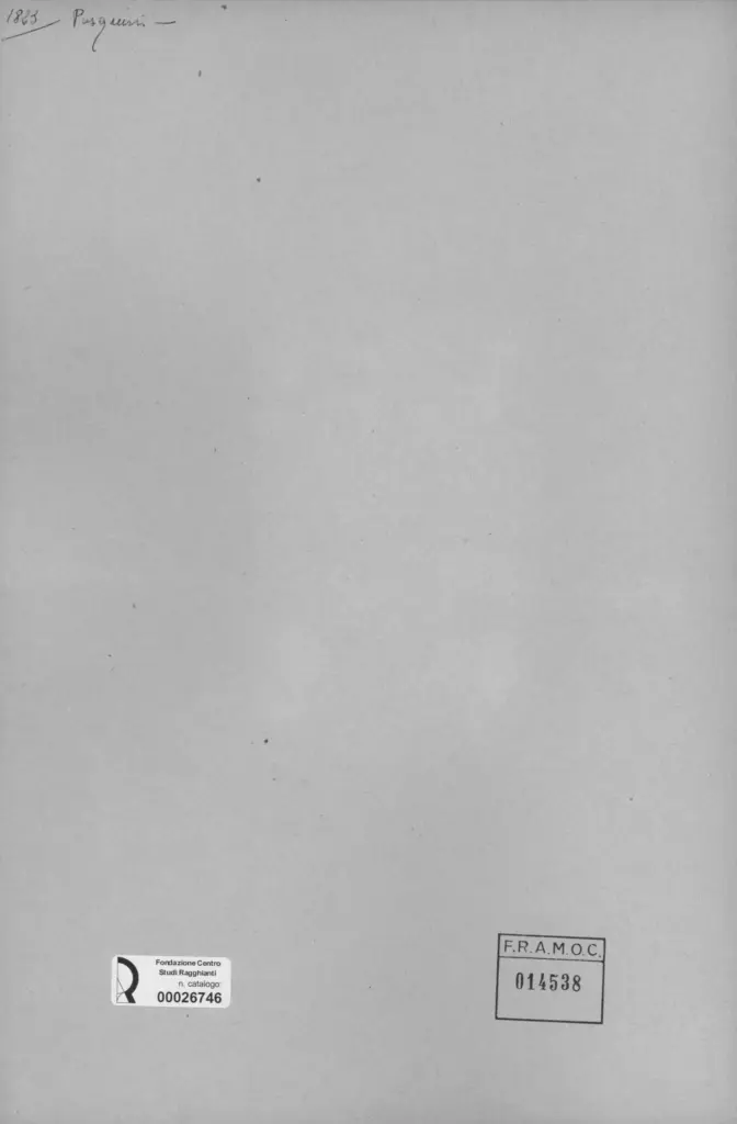 Anonimo , Pasquini, Armando; Pasquini, Sauro - sec. XX - Testa di cavallo , retro