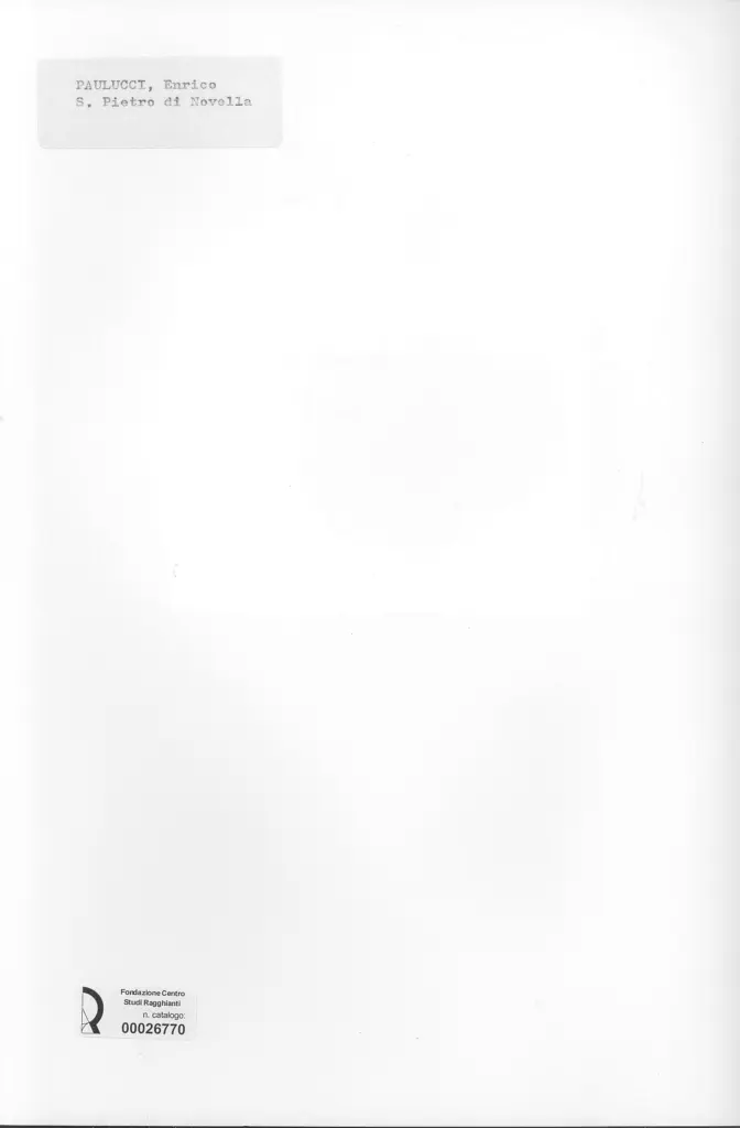 Anonimo, Anonimo , retro