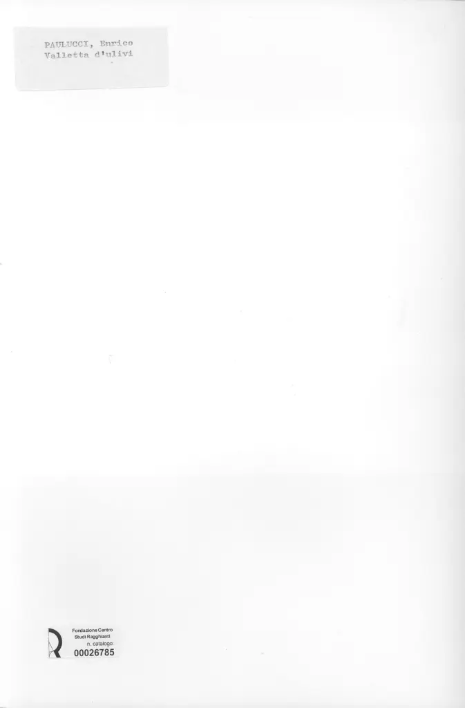 Anonimo, Anonimo , retro