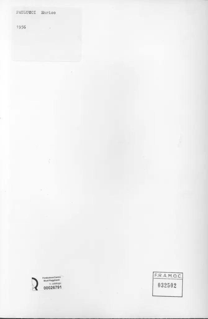 Anonimo, Anonimo , retro