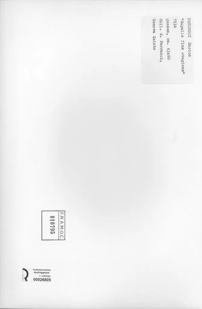 Anonimo, Anonimo , retro