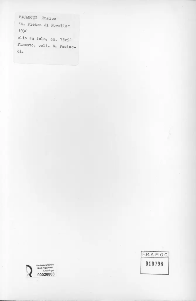 Anonimo, Anonimo , retro