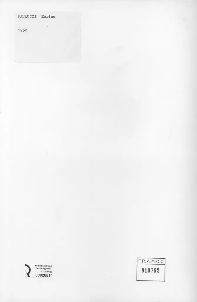 Anonimo, Anonimo , retro