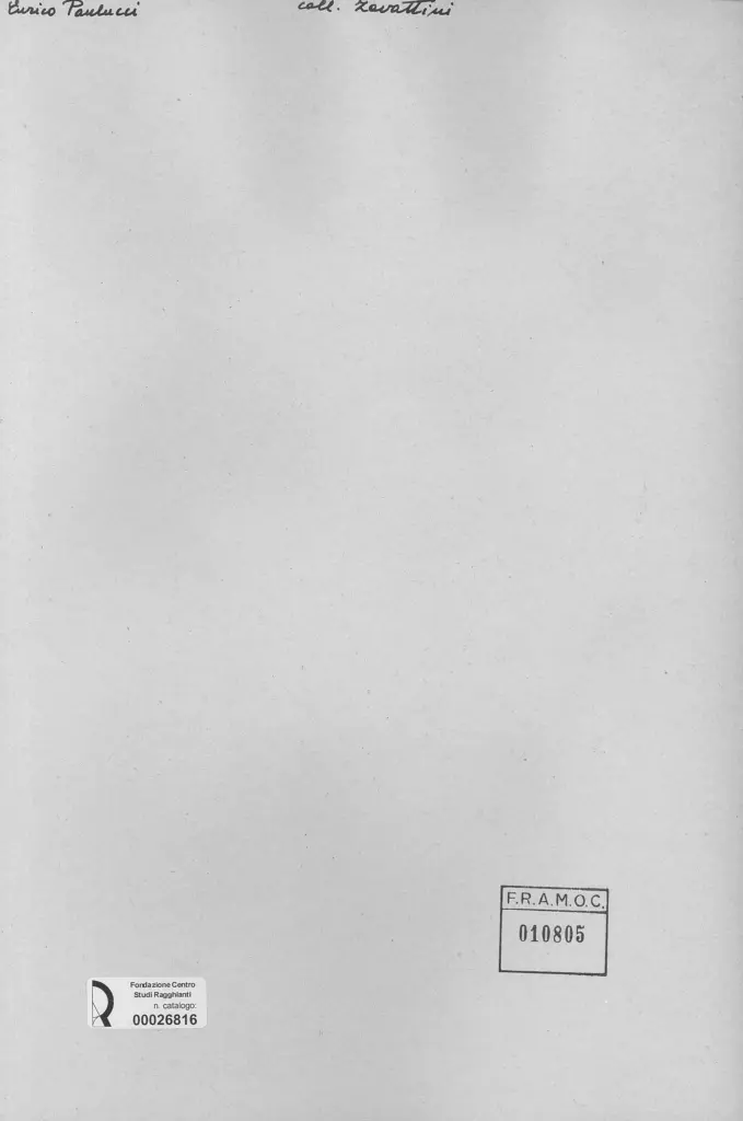 Anonimo, Anonimo , retro