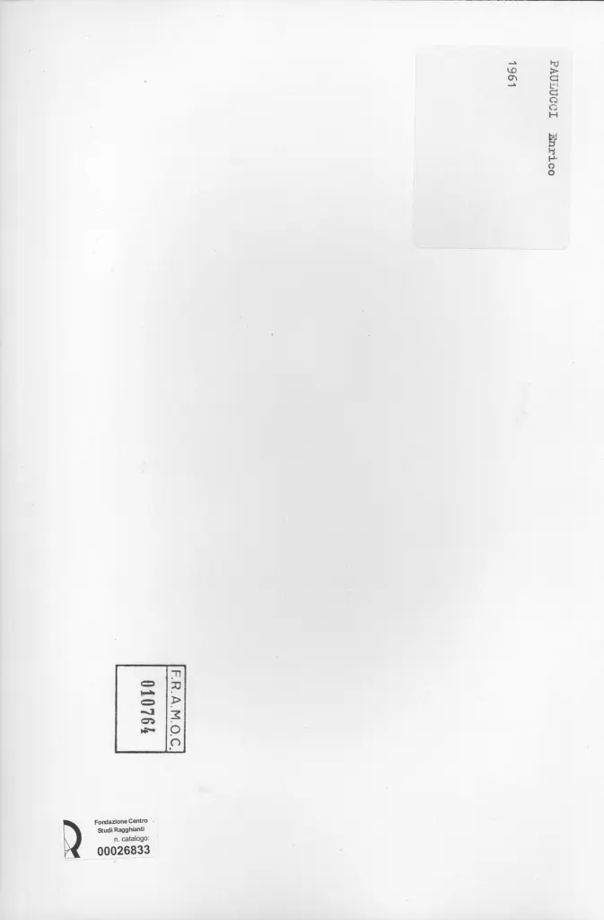 Anonimo, Anonimo , retro