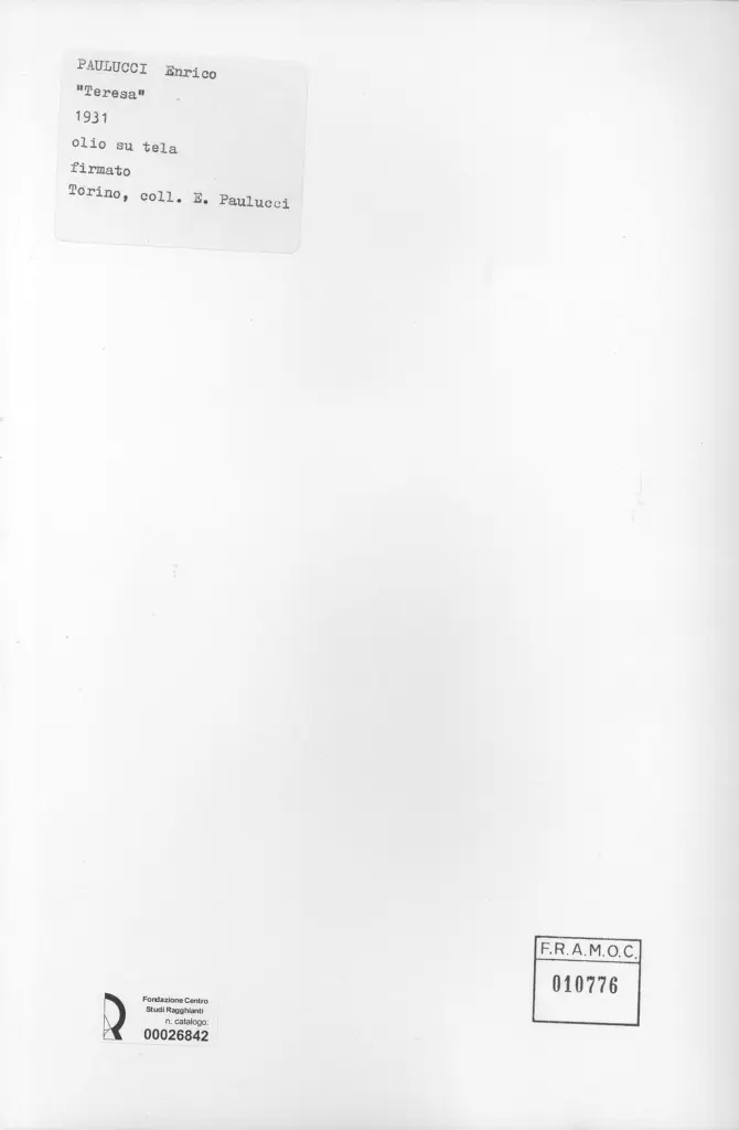 Anonimo, Anonimo , retro