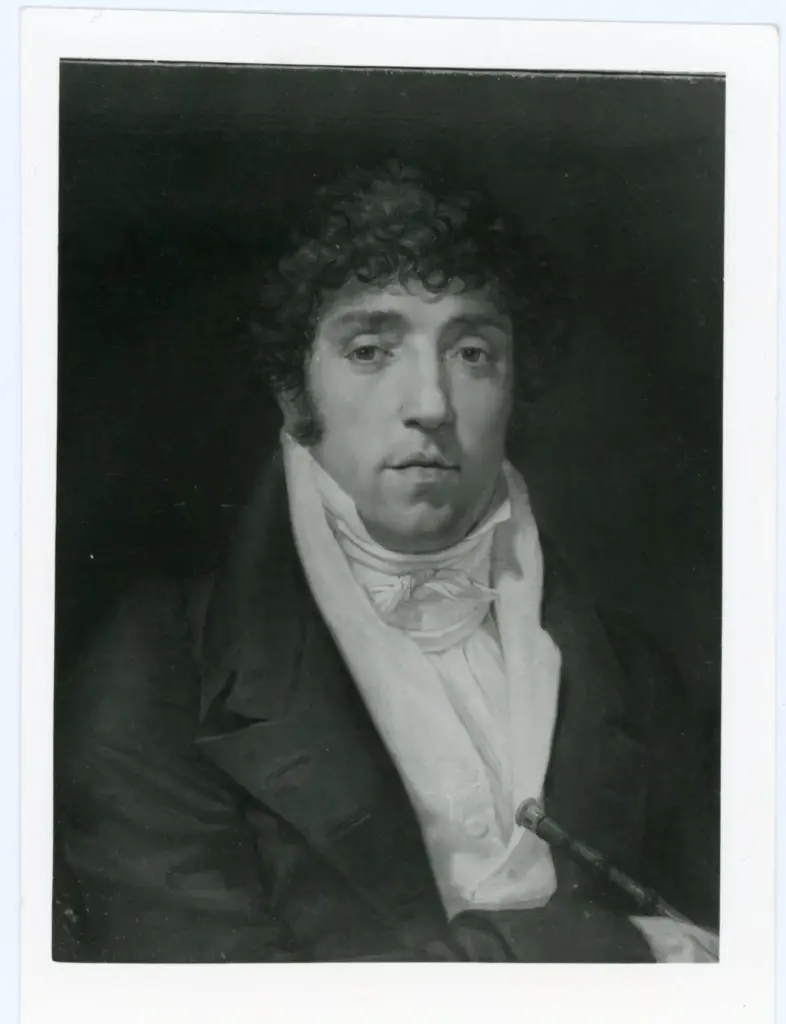 Anonimo , Palagi, Pelagio - sec. XIX - Ritratto di Petronio Moritanari , fronte