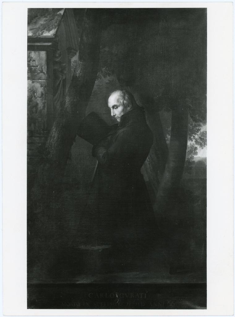 Fotofast , Palagi, Pelagio - sec. XIX - Ritratto di Carlo Curati , fronte