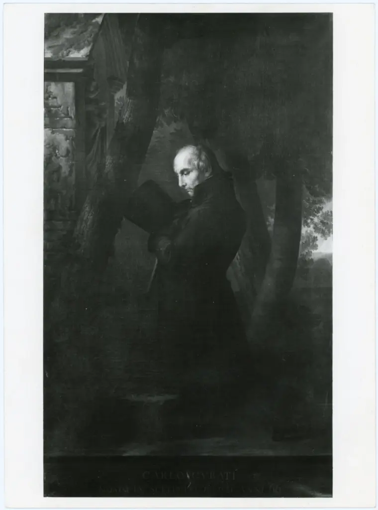 Fotofast , Palagi, Pelagio - sec. XIX - Ritratto di Carlo Curati , fronte