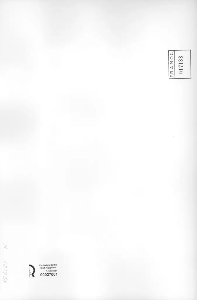 Anonimo, Anonimo , retro