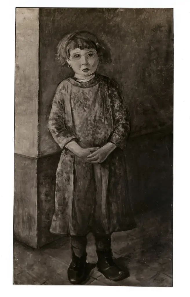 Giacomelli , Peluzzi, Eso - sec. XX - Bambina povera , fronte