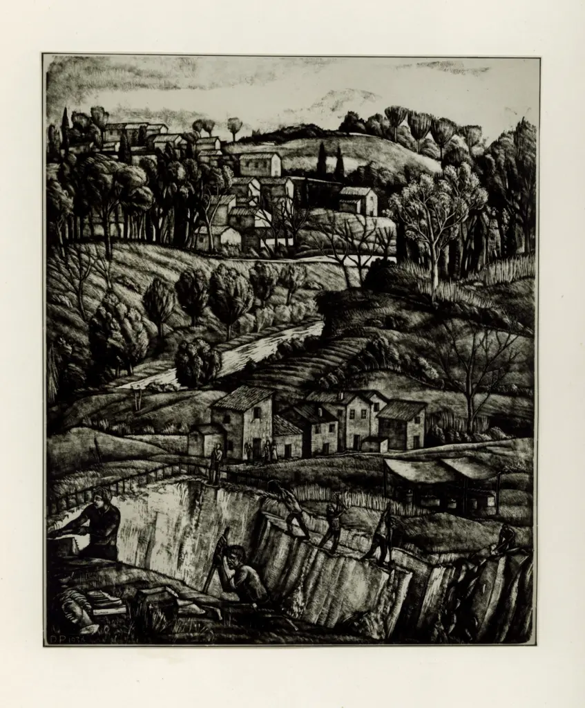 Pettinelli, Diego , La cava