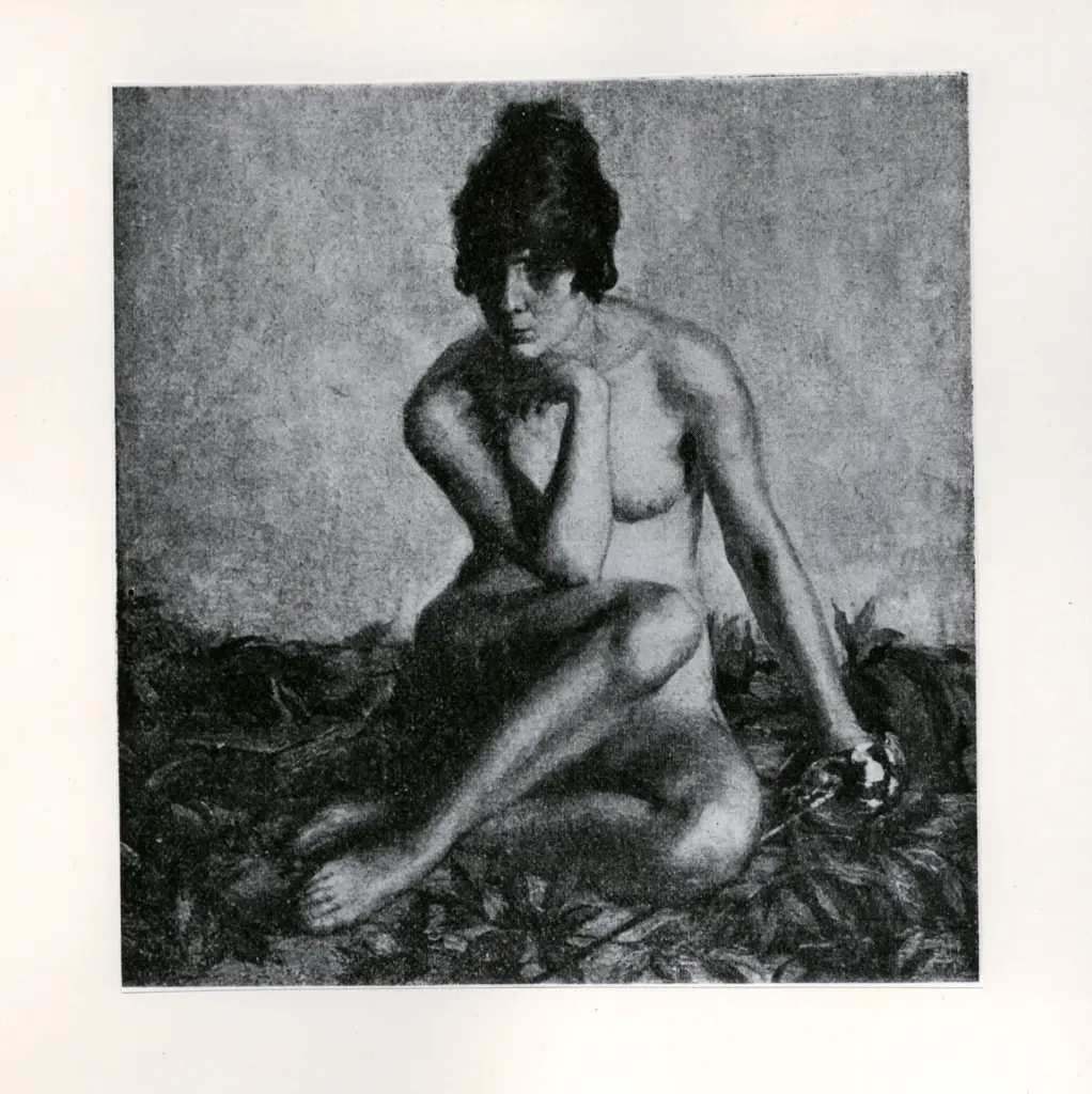 Anonimo , Piatti, Antonio - sec. XX - Nudo , fronte