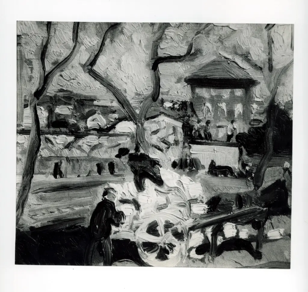 Pigato, Orazio , Vecchia campagnola