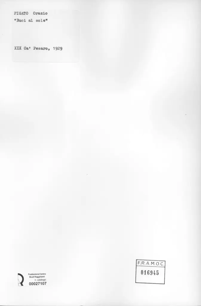 Anonimo, Anonimo , retro