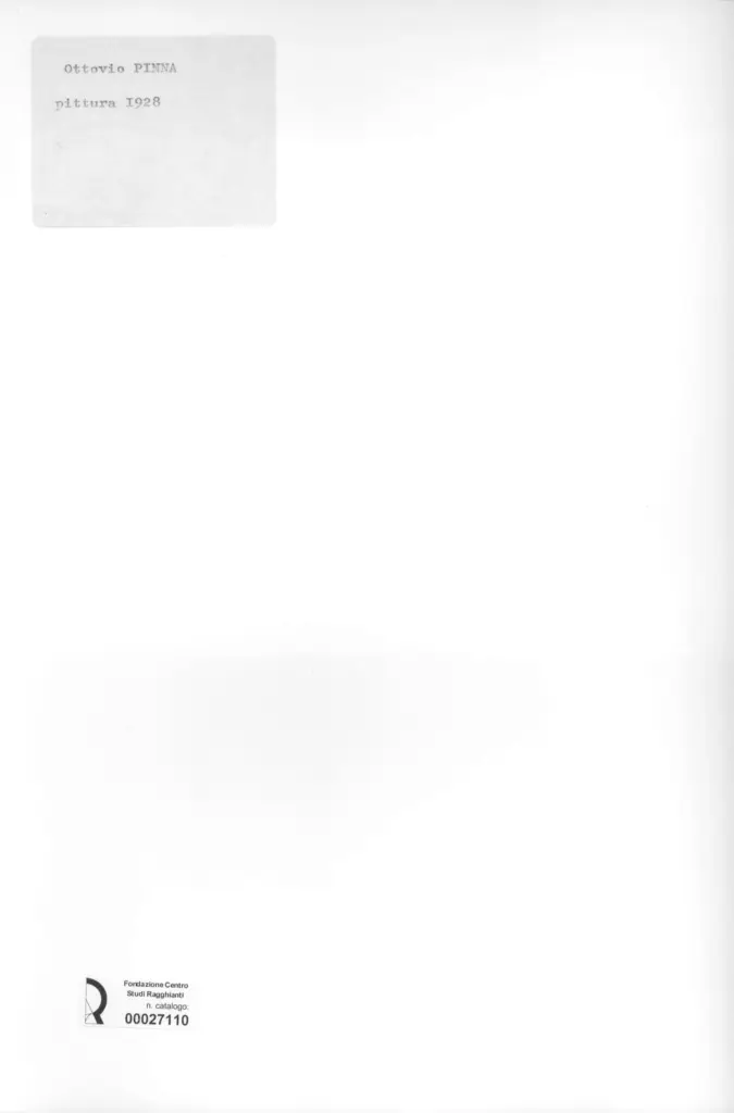 Anonimo , Pinna, Ottavio - sec. XX - Ritratto di donne , retro