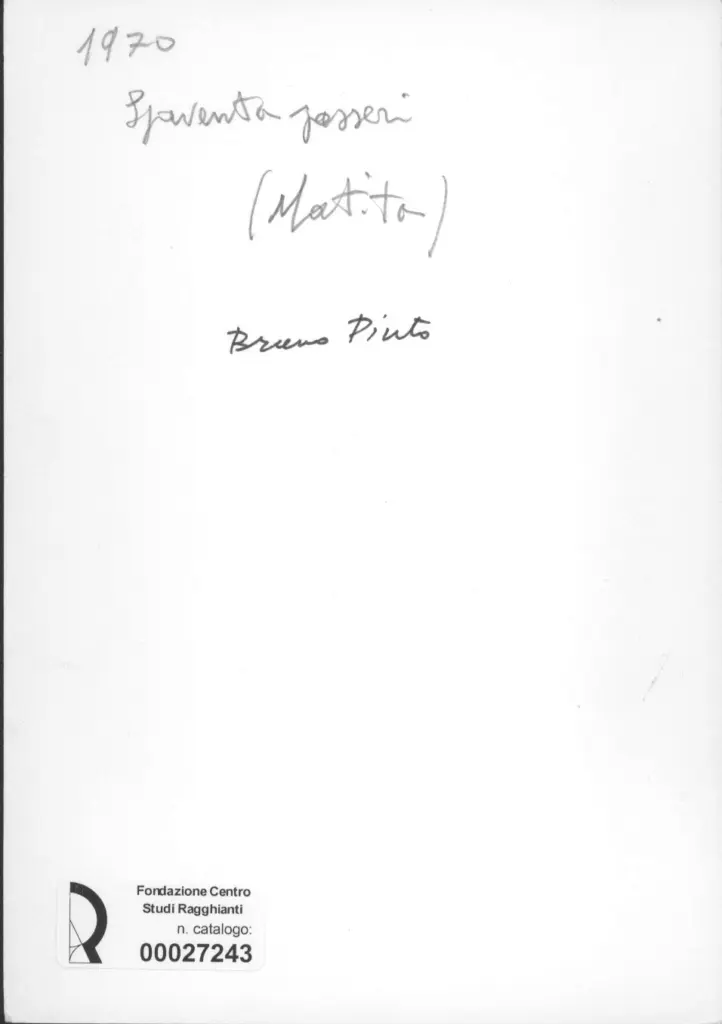 Anonimo, Anonimo , retro