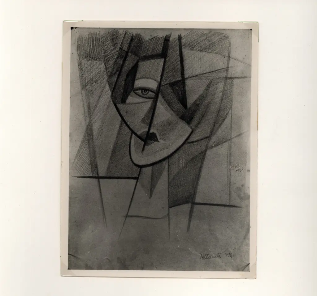 Anonimo , Pettoruti, Emilio ; Pettoruti, Emilio - sec. XX; sec. XX - , fronte