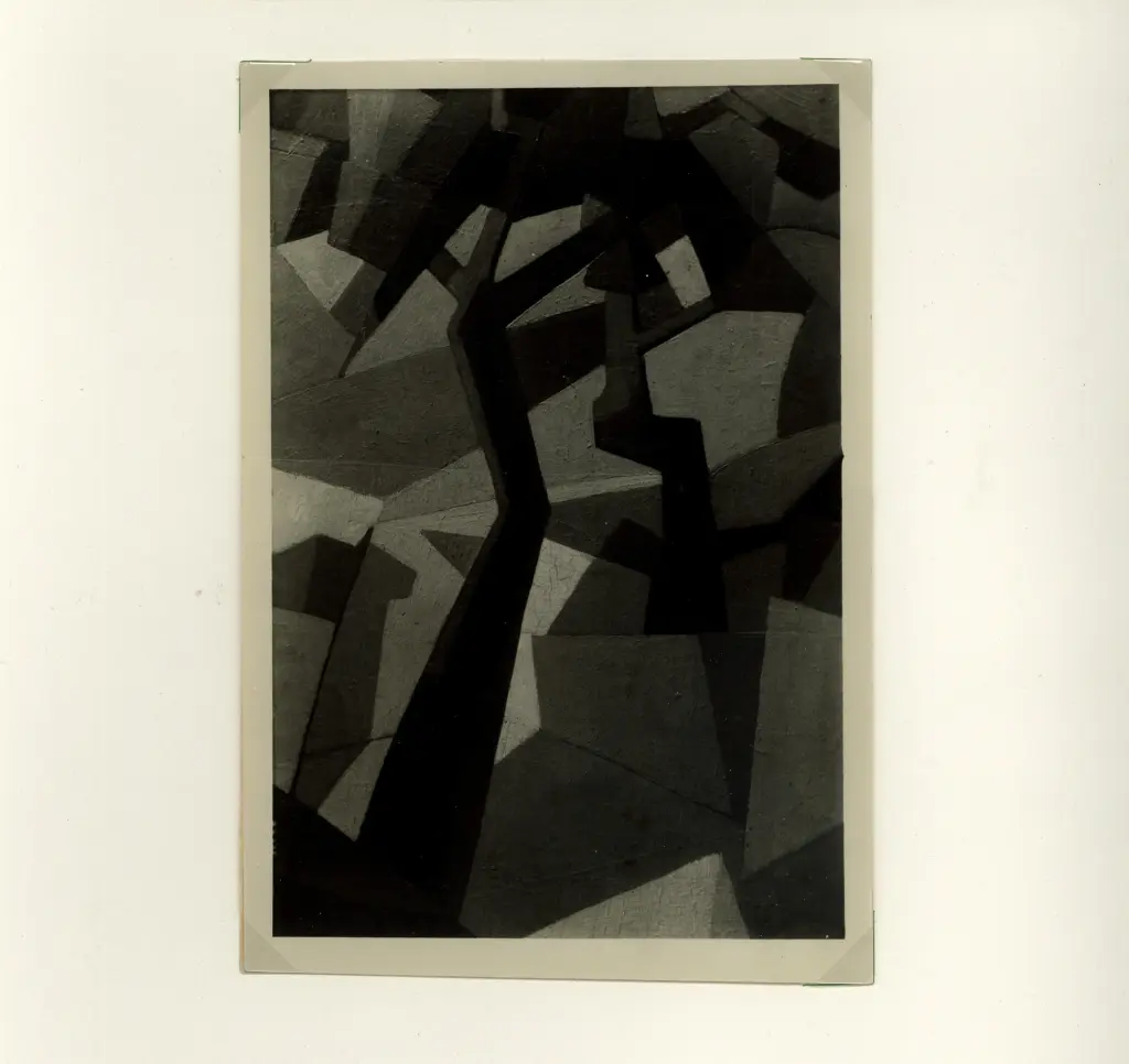 Anonimo , Pettoruti, Emilio - sec. XX - Sole ed ombre , fronte