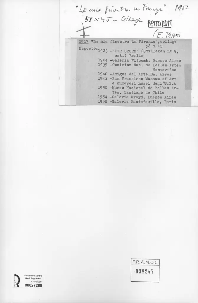 Anonimo , Pettoruti, Emilio ; Pettoruti, Emilio ; Pettoruti, Emilio ; Pettoruti, Emilio ; Pettoruti, Emilio ; Pettoruti, Emilio ; Pettoruti, Emilio ; Pettoruti, Emilio - sec. XX; sec. XX; sec. XX; sec. XX; sec. XX; sec. XX; sec. XX; sec. XX -