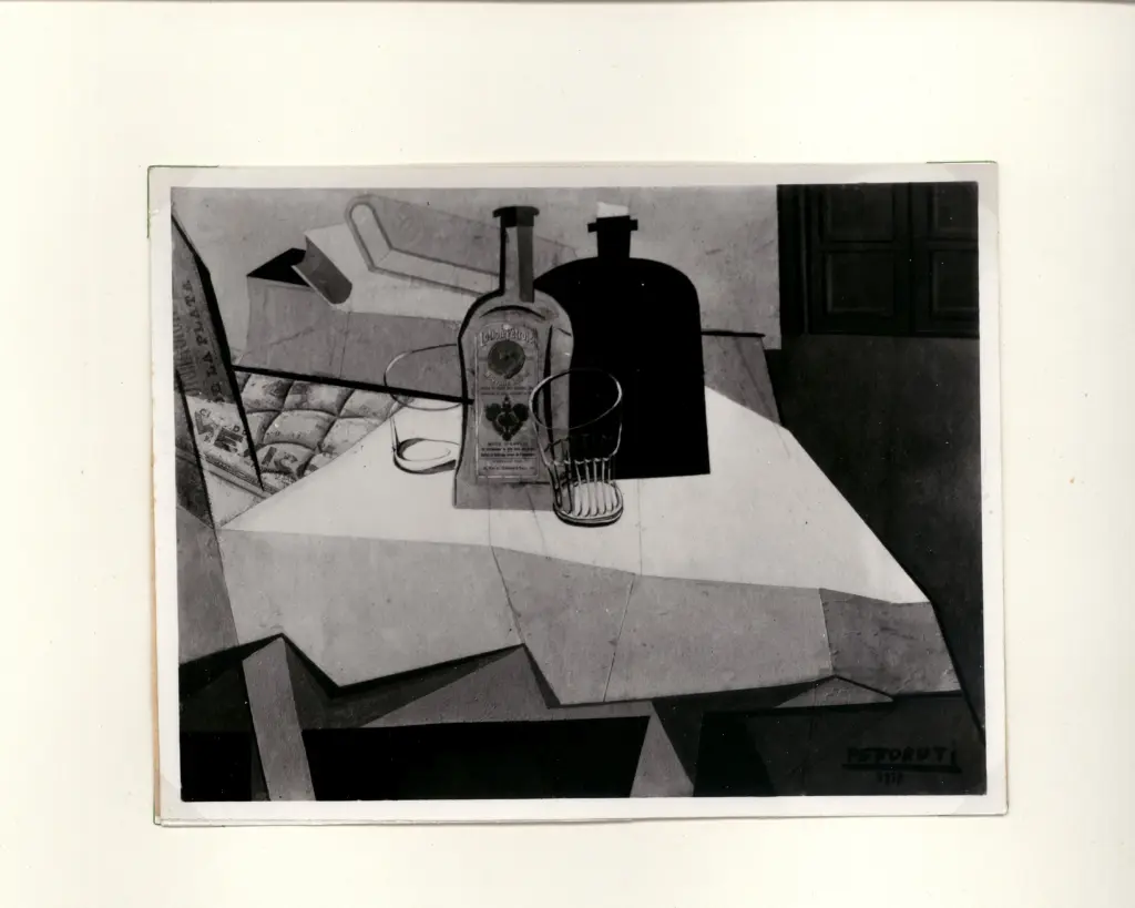 Anonimo , Pettoruti, Emilio - sec. XX - Il tavolo dello studente , fronte