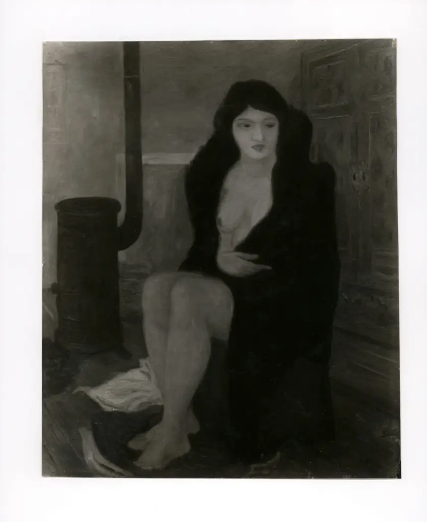 Pittino, Fred , Modella triste