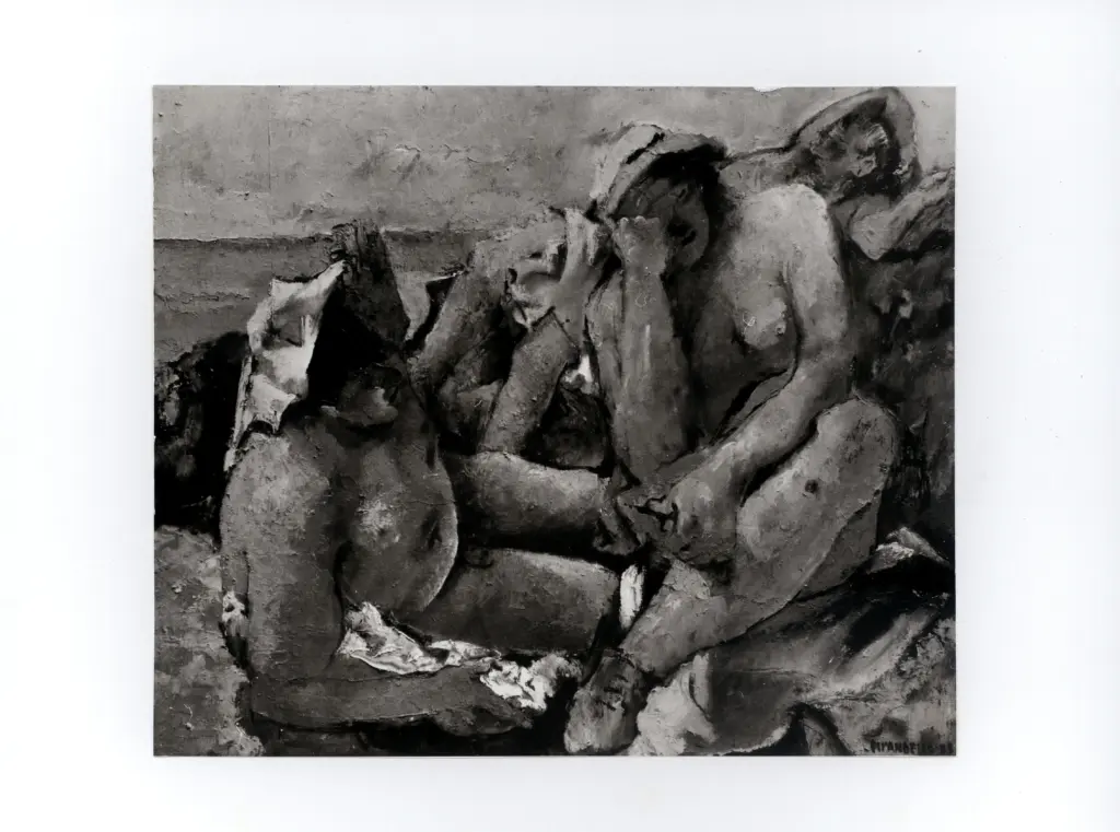 Anonimo , Pirandello, Fausto - sec. XX - Ritratto , fronte