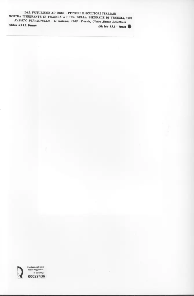 A.F.I. Agenzia Fotografica Industriale , retro