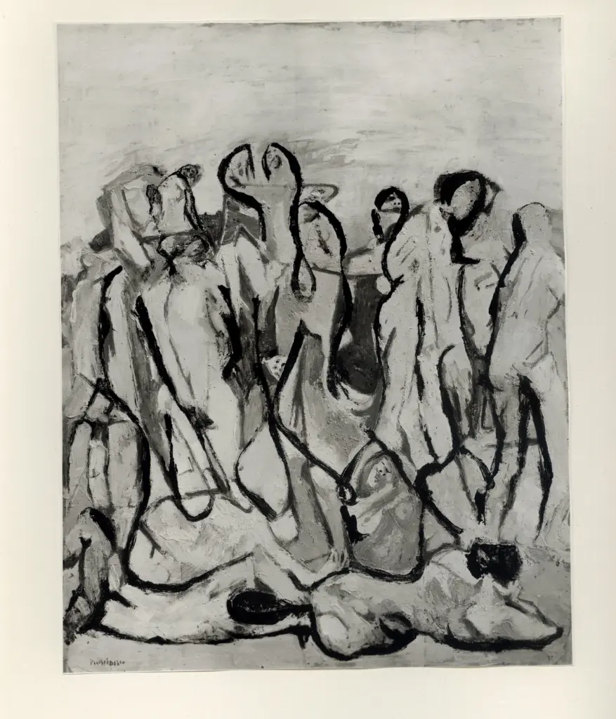 Giacomelli , Pirandello, Fausto - sec. XX - Bagnanti , fronte