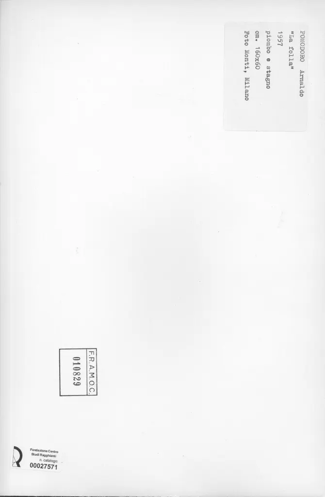 Monti, Paolo , retro