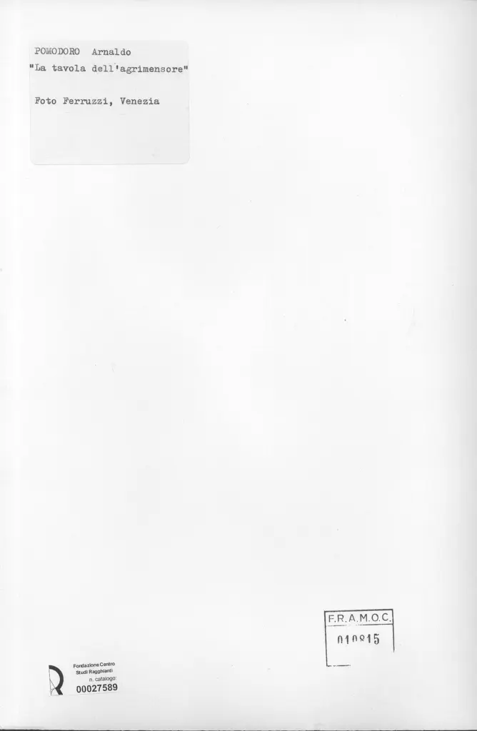 Fotografia Ferruzzi , retro