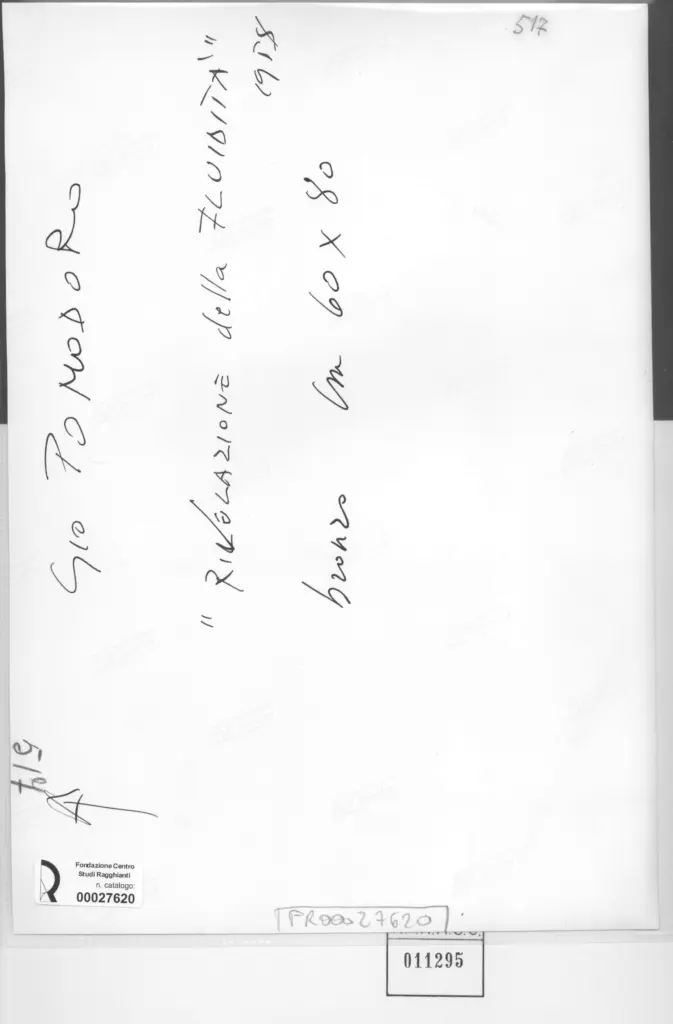 Monti, Paolo , retro