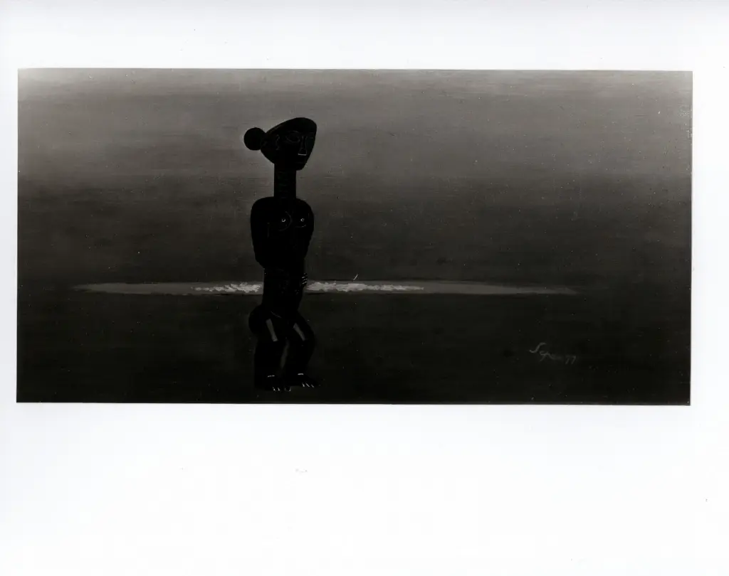 Anonimo , Pozzati, Severo - sec. XX - Figura femminile