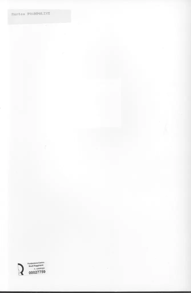 Anonimo, Anonimo , retro