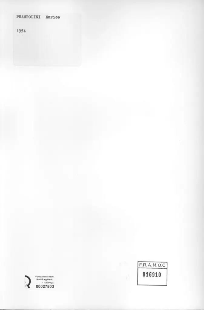 Anonimo, Anonimo , retro