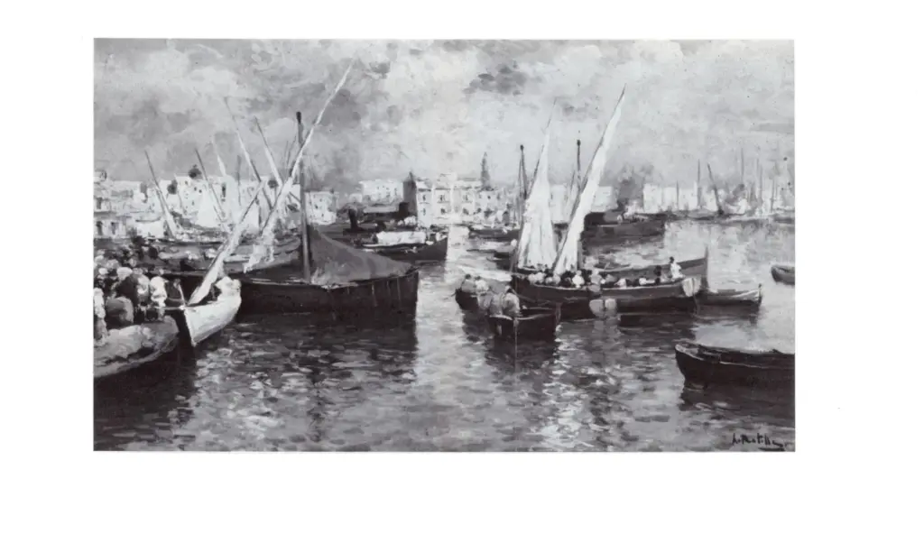 Pratella, Attilio , The harbour, Naples