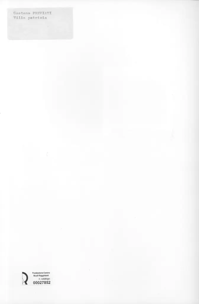 Anonimo, Anonimo , retro