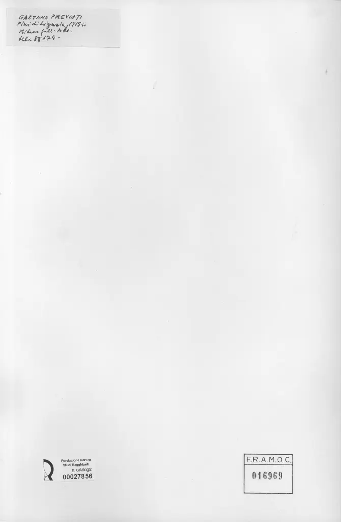 Anonimo, Anonimo , retro