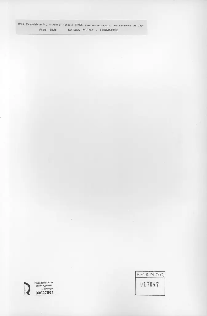 A.F.I. Agenzia Fotografica Industriale , retro