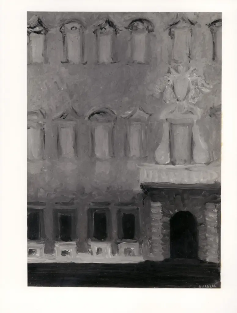 Quaglia, Carlo , Facciata di un palazzo