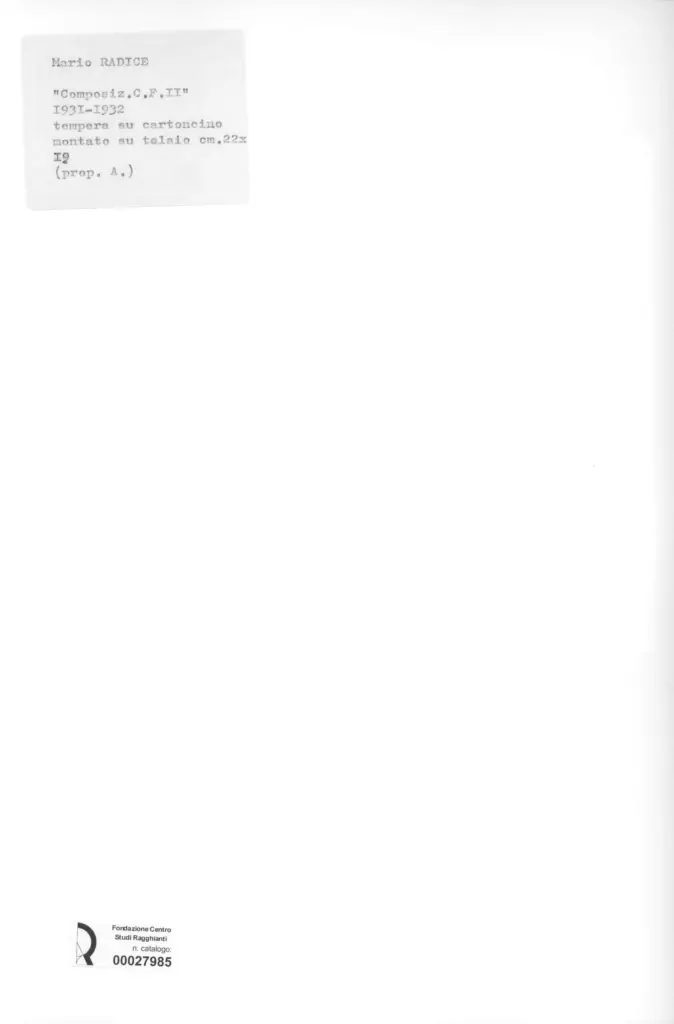 Anonimo, Anonimo , retro