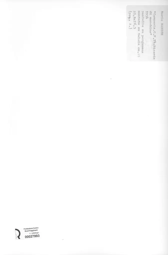 Anonimo, Anonimo , retro